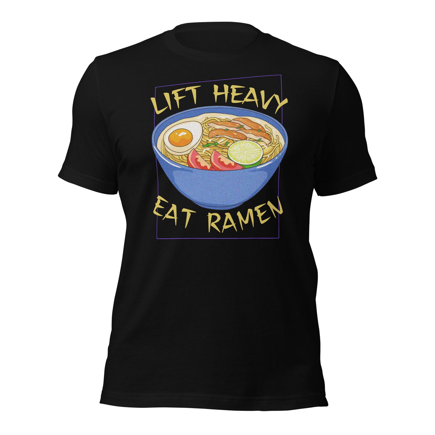 Lift Heavy Eat Ramen Funny Crossfit Shirt, Crossfit Workout Shirt, Crossfit Gifts, Crossfit Coach Gift, Unisex