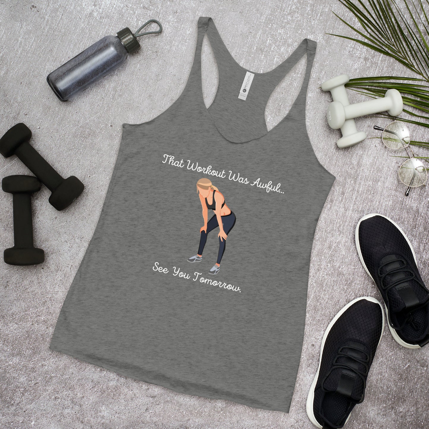 See you Tomorrow Funny Crossfit Tank Top, Crossfit Tank for Women, Workout Shirt for Women, Crossfit Gifts, Funny Gym