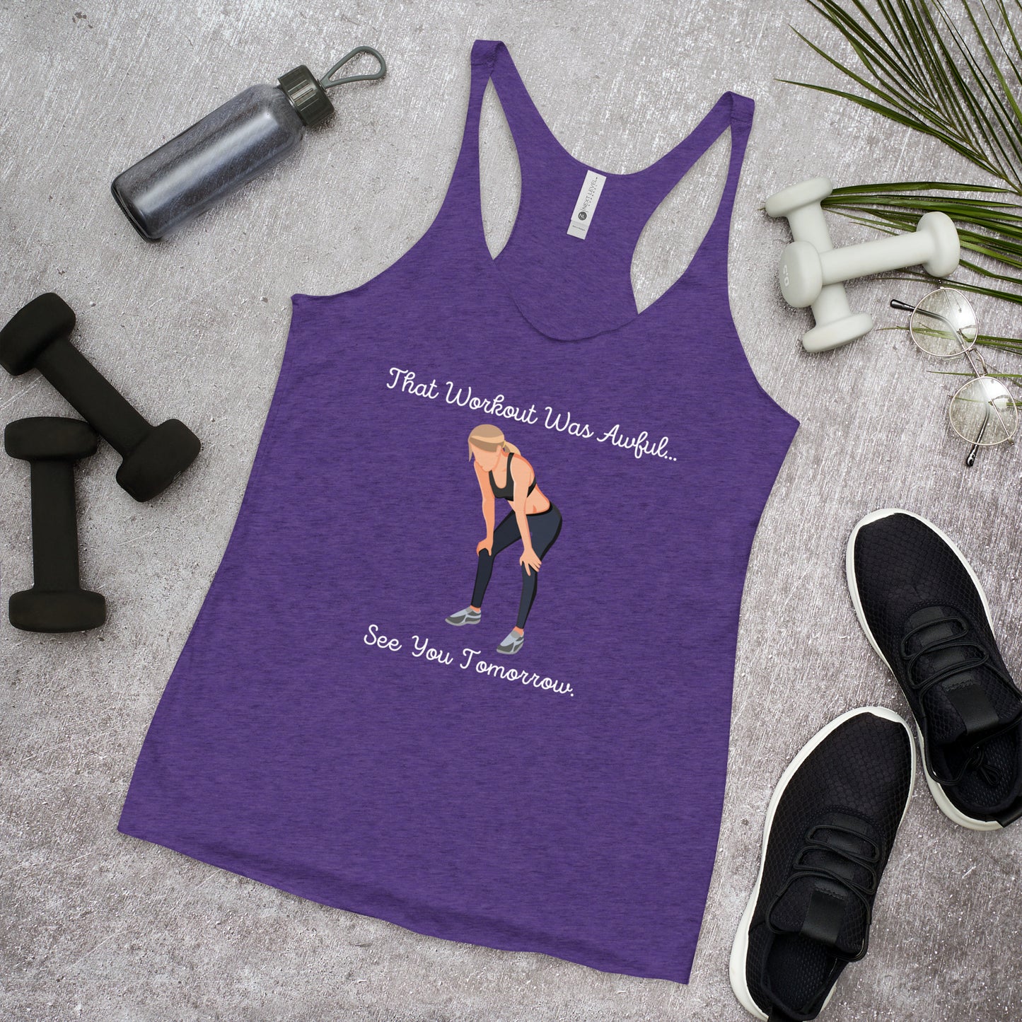 See you Tomorrow Funny Crossfit Tank Top, Crossfit Tank for Women, Workout Shirt for Women, Crossfit Gifts, Funny Gym